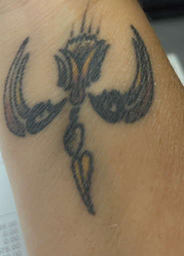 Explore child's name tattoo ideas, creative tattoo ideas in Fort Pierce, available at Hobbit House Tattoo Co