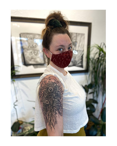 Explore moon phase tattoo ideas, creative tattoo ideas in Moline, available at ARTIST AIMEE TATTOOS - AF Tattoo Studio
