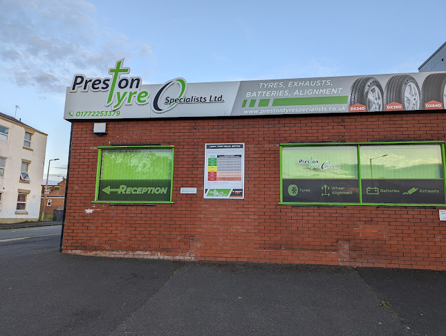 Reviews of Preston Tyre Specialists Limited in Preston - Tire shop