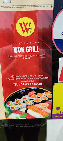 Sushi du Restaurant asiatique Wokgrill Créteil à Valenton - n°5