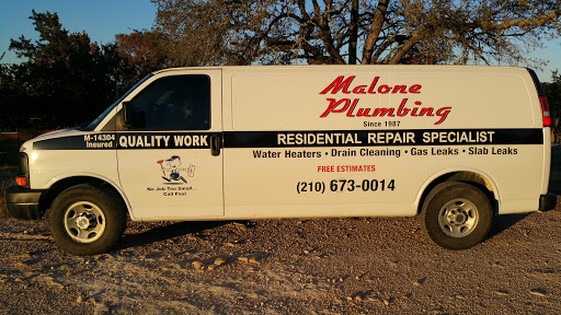 Malone Plumbing in Comfort, Texas