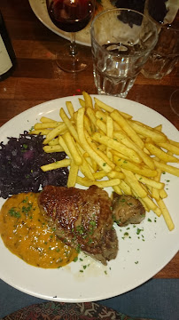 Steak du Restaurant français L'Âne Rouge à Douvaine - n°1