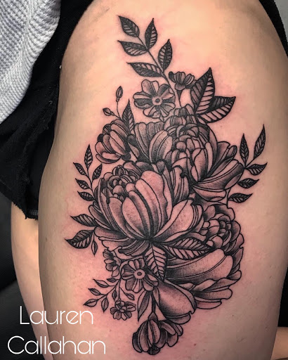 Explore guitarist tattoo ideas, creative tattoo ideas in Kent, available at War Horse Ink