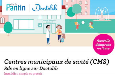 Centres municipaux de santé de la ville de Pantin à Pantin