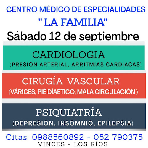 Centro medico de Especialidades La Familia - Médico
