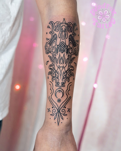 Explore outdoor tattoo ideas for men, creative tattoo ideas in Portland, available at Deadfoxtattoo