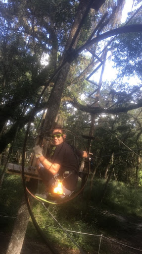 Theme Park «TreeHoppers Aerial Adventure Park», reviews and photos, 27839 St Joe Rd, Dade City, FL 33525, USA