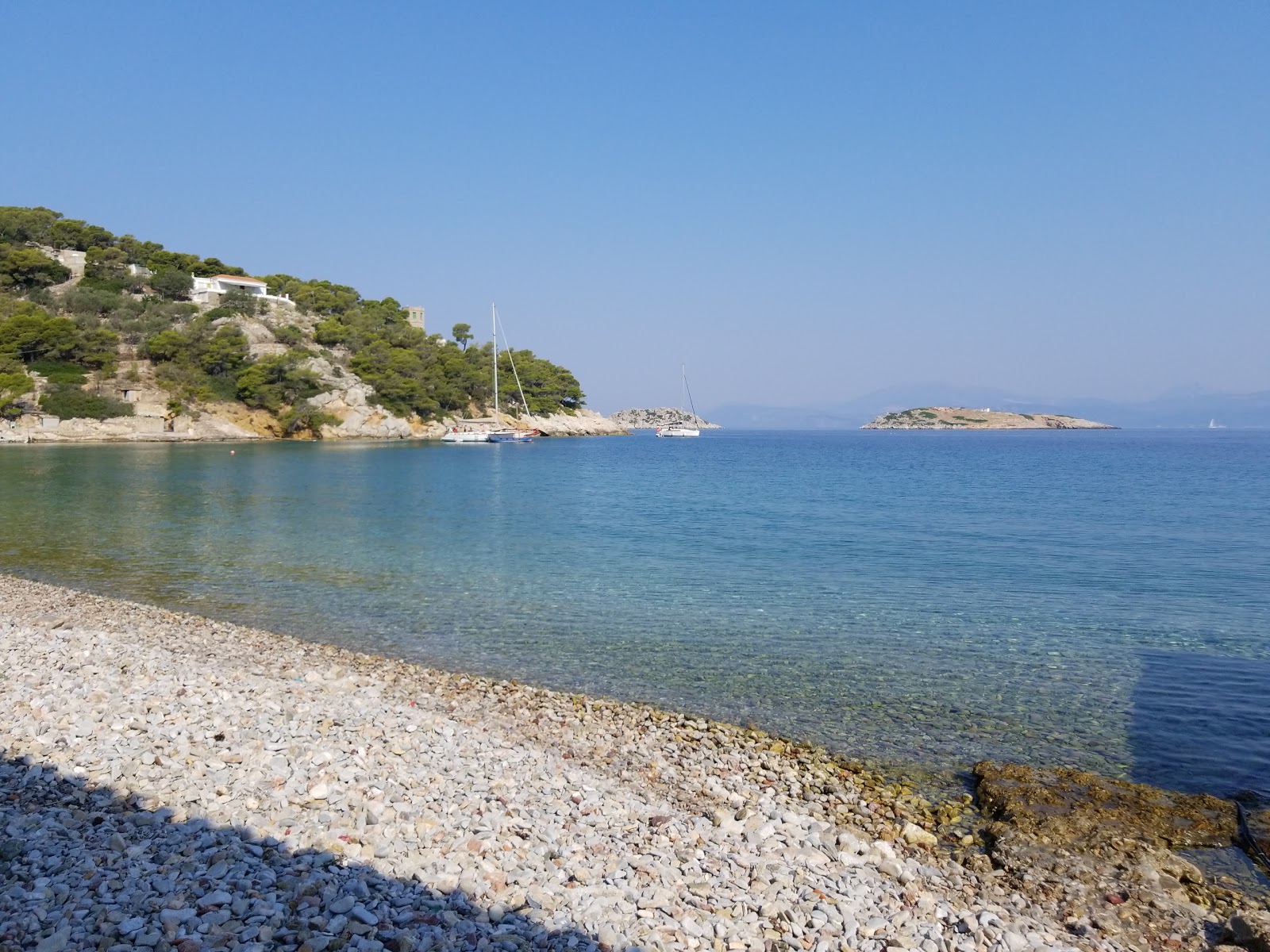 Photo of Molos Beach with rocks cover surface