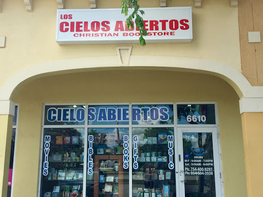 Christian Book Store «Los Cielos Abiertos Christian Bookstore (Libreria Cristiana)», reviews and photos, 6610 Stirling Rd, Hollywood, FL 33024, USA