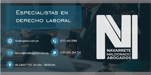 Estudio Navarrete Maldonado | Abogados Laboralistas