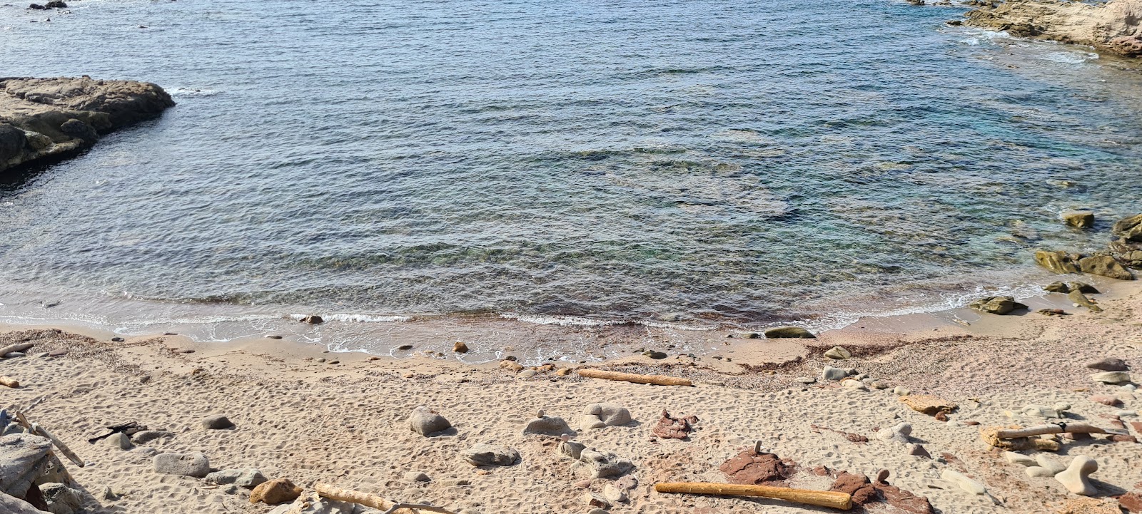 Foto de Spiaggetta a nord di Cala del Turco con muy limpio nivel de limpieza