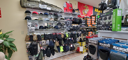 Army & navy surplus shop Laredo