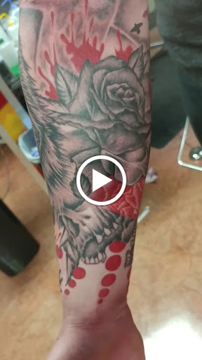 Explore toxic tattoo ideas, creative tattoo ideas in Colorado Springs, available at Hot Rod Tattoos and Body Piercing