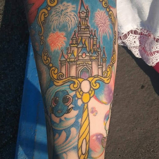 Explore laugh now cry later tattoo ideas, creative tattoo ideas in Warren, available at Tattoo X