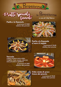 Menu du La Pampelonne à Alessandria