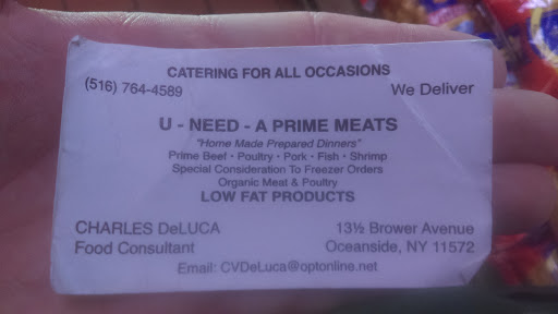 U-Need-A-Prime Meats, Inc., 13-1/2 Brower Ave, Oceanside, NY 11572, USA, 