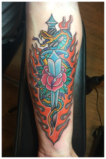 Explore scuba diving tattoo ideas, creative tattoo ideas in Warrenville, available at NoodlesTattoo Co. & Studio