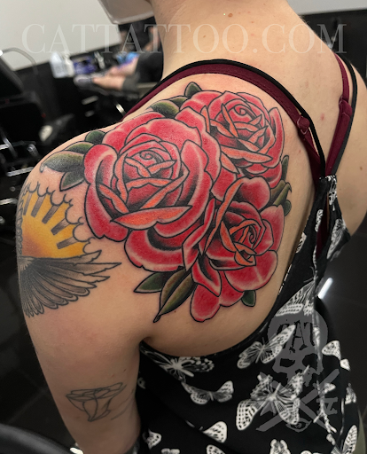 Explore tattoo for husband ideas, creative tattoo ideas in Addison, available at Cat Tattoo