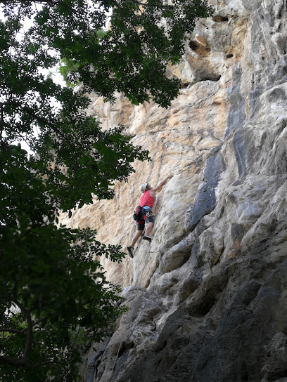 Khao Yoi rock climbing cliff