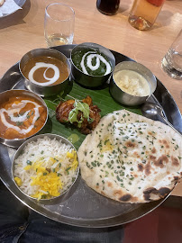 Thali du Restaurant indien Rasna Indian Restaurant à Paris - n°2