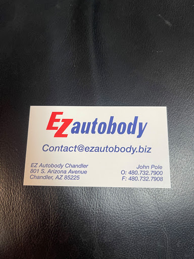 Auto Body Shop «EZ Autobody Chandler», reviews and photos, 801 S Arizona Ave, Chandler, AZ 85225, USA