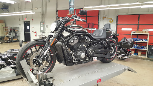 Smokin' Harley-Davidson