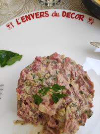 Steak tartare du Restaurant L'Envers du Décor à Saint-Émilion - n°5