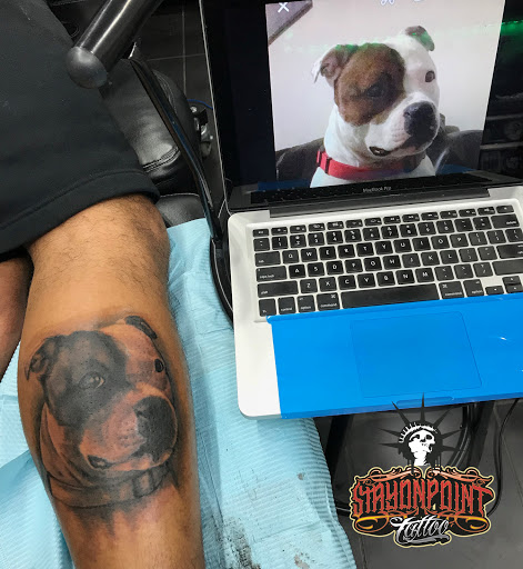 Explore state of ohio tattoo ideas, creative tattoo ideas in Long Island City, available at StayOnPoint Tattoo Studio