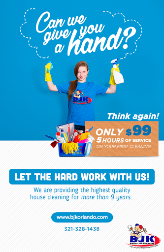 Janitorial Service «BJK Cleaning Service», reviews and photos, 7350 Futures Dr #18, Orlando, FL 32819, USA