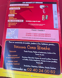 Menu / carte de Pizza'Nini à La Baule-Escoublac