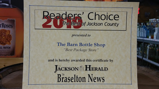 Liquor Store «The Barn Bottle Shop», reviews and photos, 25 Village Pkwy, Pendergrass, GA 30567, USA