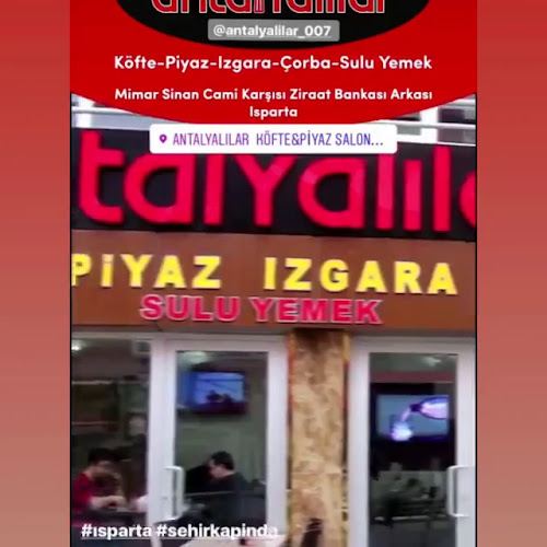 Antalyalılar Köfte Piyaz Izgara Çorba Sulu Yemek