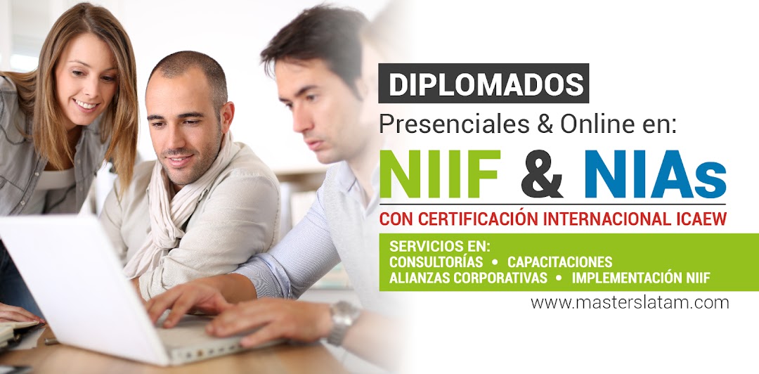 MASTERS Diplomados en NIIF Pymes y NIIF Plenas Sea un experto en NIIF ahora Regístrate Aqui