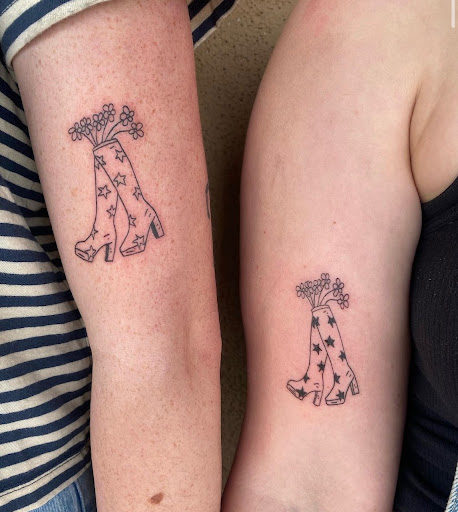 Explore puppy tattoo ideas, creative tattoo ideas in Peoria, available at Modern Ink Tattoo