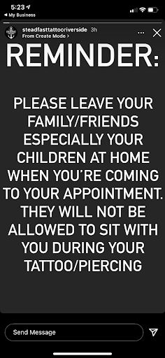 Find palm size tattoo ideas for females for your next unique tattoo in Riverside at The Pierced Tai