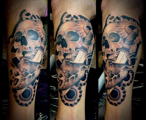 Explore 3d butterfly tattoo ideas, creative tattoo ideas in Sunbury, available at Knuckles & Needles Tattoo Parlor