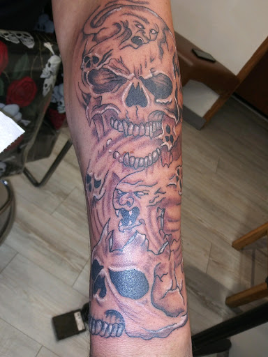 Explore baptism tattoo ideas, creative tattoo ideas in Mount Airy, available at Big Daddy Ds Tattoos