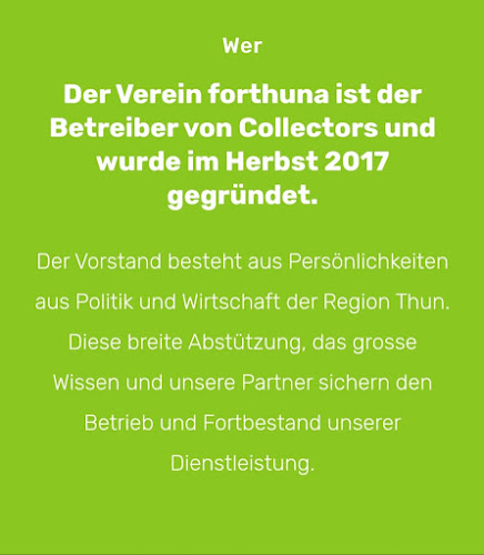 Collectors Thun, Veloliefer- & Recyclingdienst - Kurierdienst