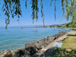 Zdjęcie Plage de Villette z powierzchnią turkusowa czysta woda