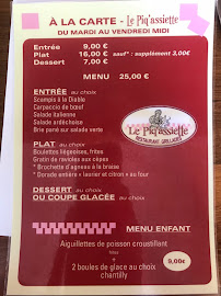 Menu / carte de Le Piq'assiette à Saint-Étienne-de-Fontbellon