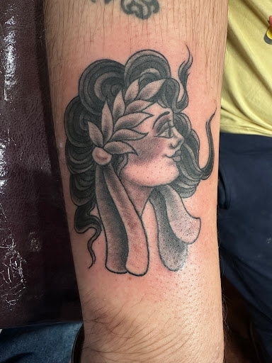 Explore lifeline tattoo ideas, creative tattoo ideas in Libertyville, available at Lucky Seven Tattoo