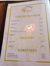 Gaststätte Lindenhof à Schkopau carte
