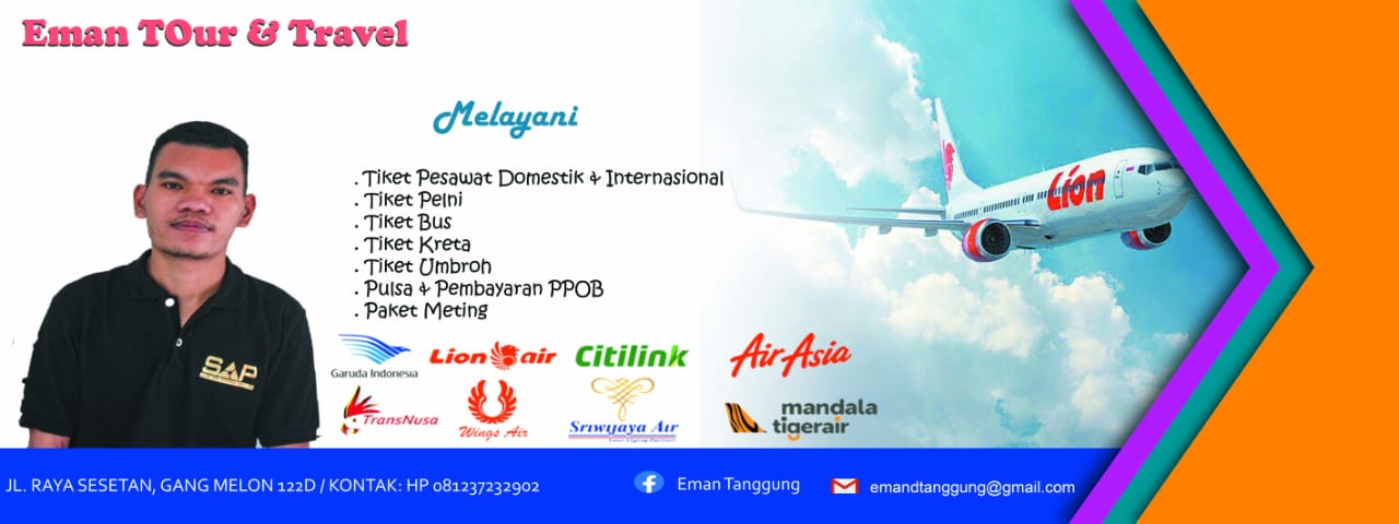 Penjualan Tiket Pesawat Murah & Tiket Kapal Laut Eman Tour & Travel Photo