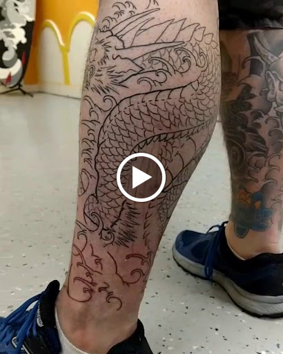 Explore flower bouquet tattoo ideas, creative tattoo ideas in Marietta, available at Monkeys Uncle Tattoo