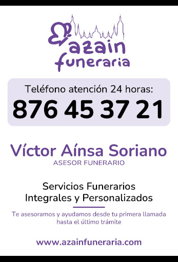 Azain - Funeraria en Zaragoza 24 h en Zaragoza
