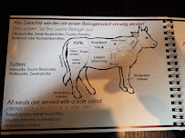 Angus Steakhaus à Vilseck menu