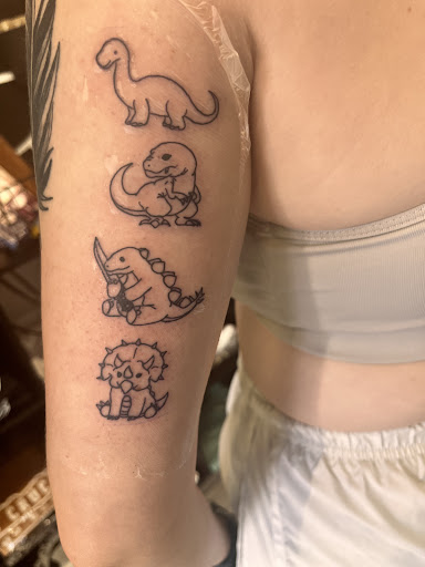 Explore movie tattoo ideas, creative tattoo ideas in Las Cruces, available at Atom Bomb Studio