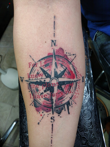 Explore dc comic tattoo ideas, creative tattoo ideas in Las Cruces, available at Camino Tattoo Studio & Art Gallery