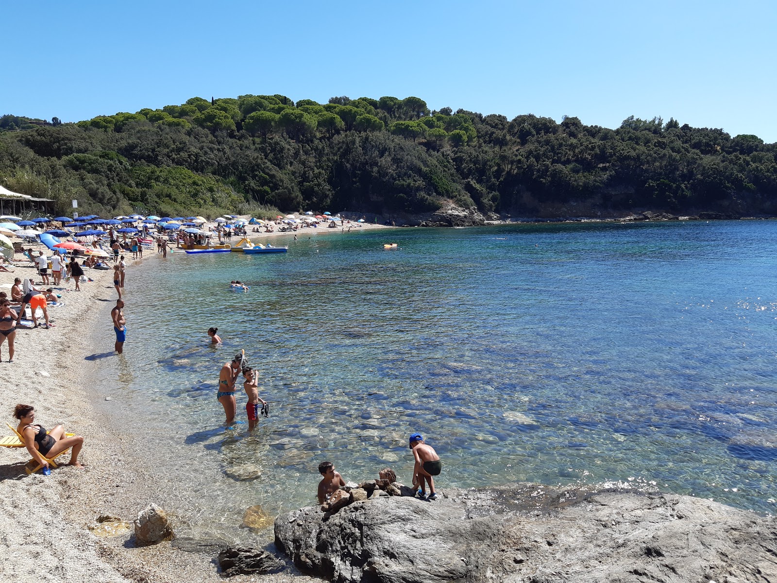 Spiaggia Di Barabarca'in fotoğrafı - tatil için iyi evcil hayvan dostu nokta