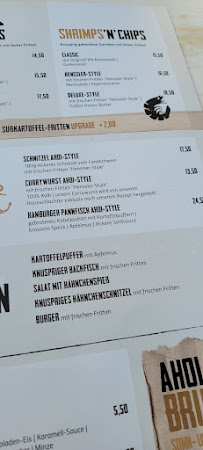 Ahoi Steffen Henssler Grömitz à Grömitz menu